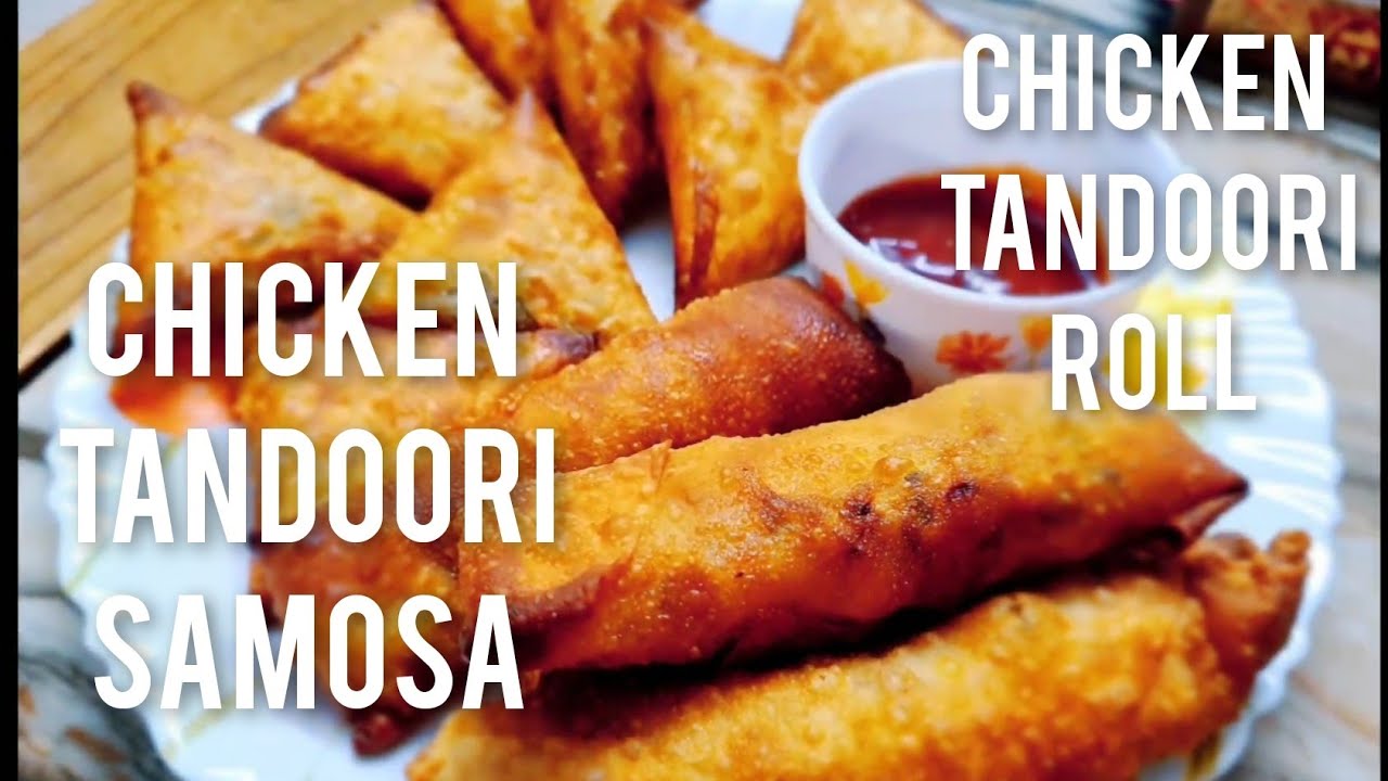 BEST CHICKEN TANDOORI ROLL || CHICKEN TANDOORI SAMOSA | Zaika Secret Recipes Ka - Cook With Nilofar Sarwar