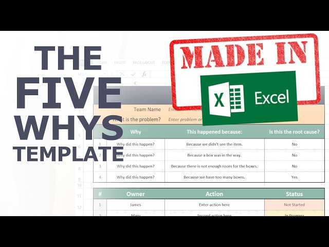How to Make a how-to-make-a-five-whys-template-in-excel-lean-problem-solving-youtube