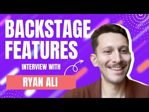 Ryan Ali Interview | Backstage Features with Gracie Lowes