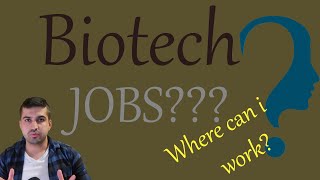 What is the Job-range for BIOTECHNOLOGISTS?For what type of jobs does BIOTECHNOLOGY prepair u for?