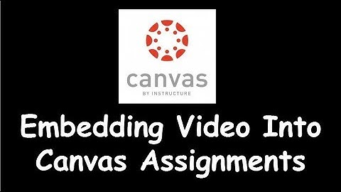 Embedding Video into Canvas Pages