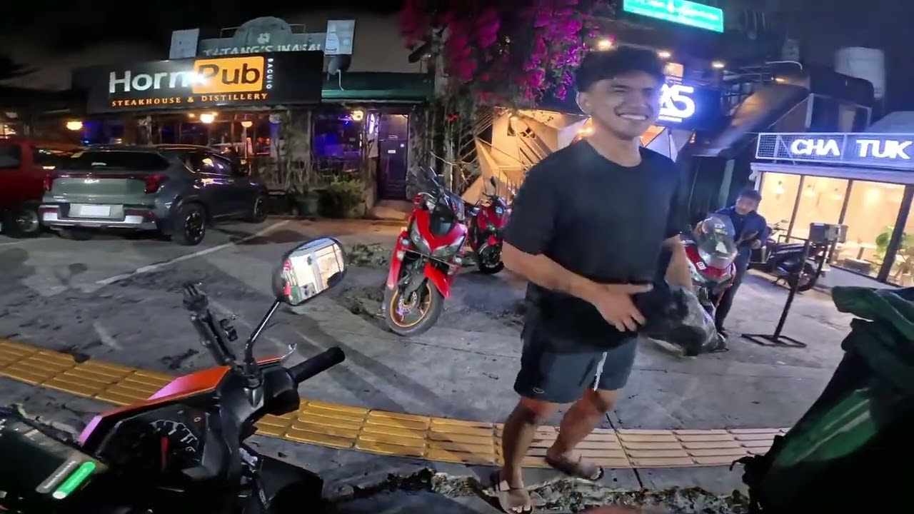 Delivery all night long. #grabfood #baguiocity #LaTrinidad #insta360 #yamaha