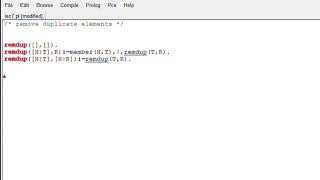 #list #prolog #remove_duplicate  remove duplicate elements | sum of positive numa. |Lec -5