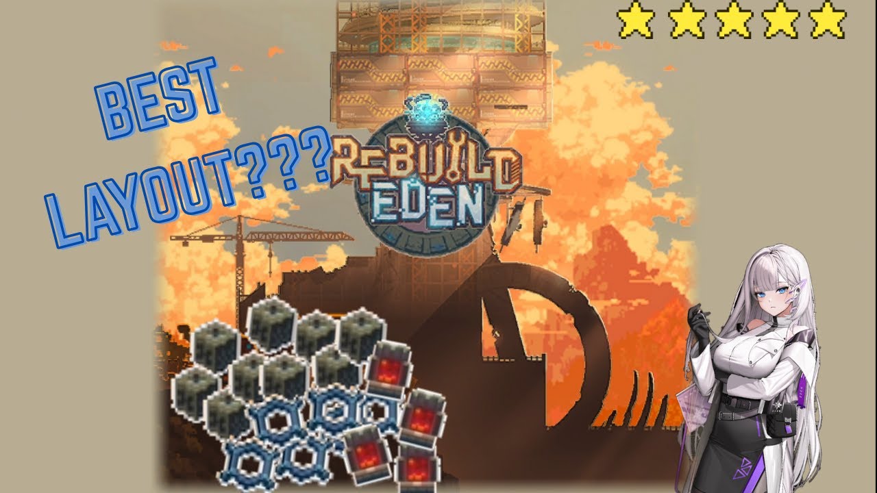The BEST layout for Rebuild Eden MINIGAME???!!!❄️❄️
