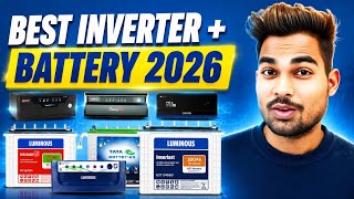 Best Inverter for Home 2026 || Best Inverter Battery for Home - Buying Guide !!