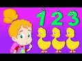 Cinco Patitos | Canciones infantiles educativas | Groovy el Marciano