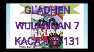 TANTRI BASA JAWA KELAS 1 GLADHEN WULANGAN 7 KACA 129-131