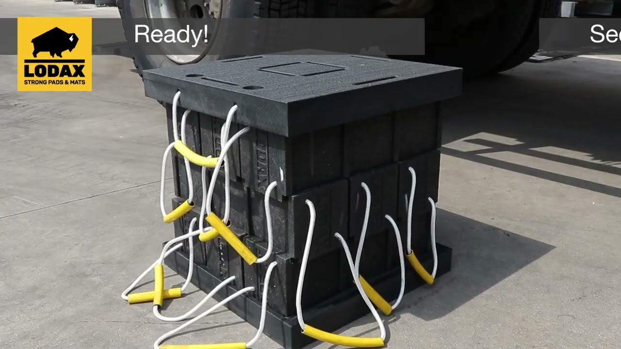 LODAX Cribbing block - How to use