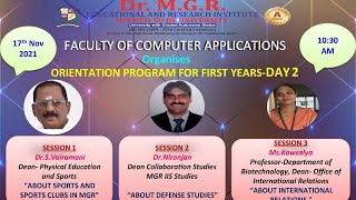 DAY-3-ORIENTATION PROGRAM FOR FIRST YEARS