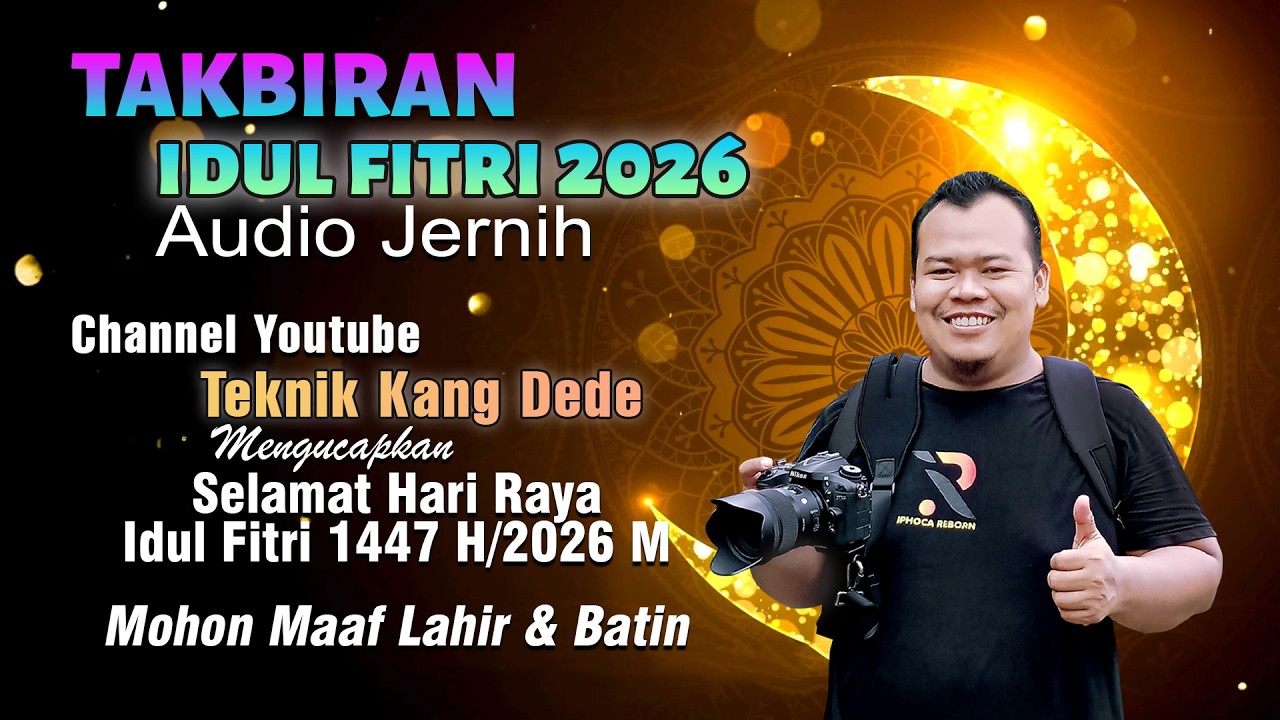 Takbiran Idul Fitri 2026 /1447 H terbaru | RINDU KAMPUNG HALAMAN  Audio Jernih | irama bedug dangdut