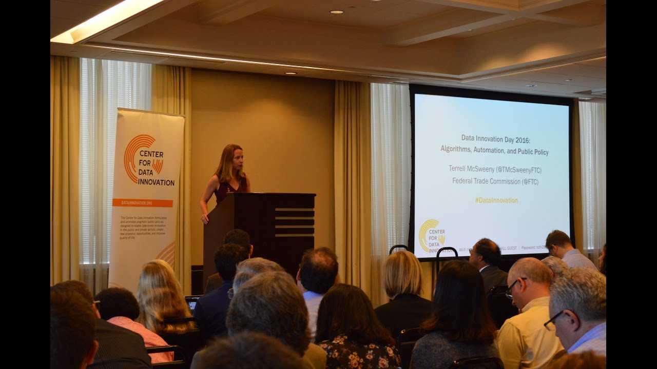 Data Innovation Day 2016: FTC Commissioner Terrell McSweeny
