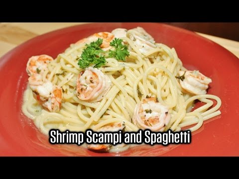 SHRIMP SCAMPI WITH SPAGHETTI - Quick and Easy Recipes