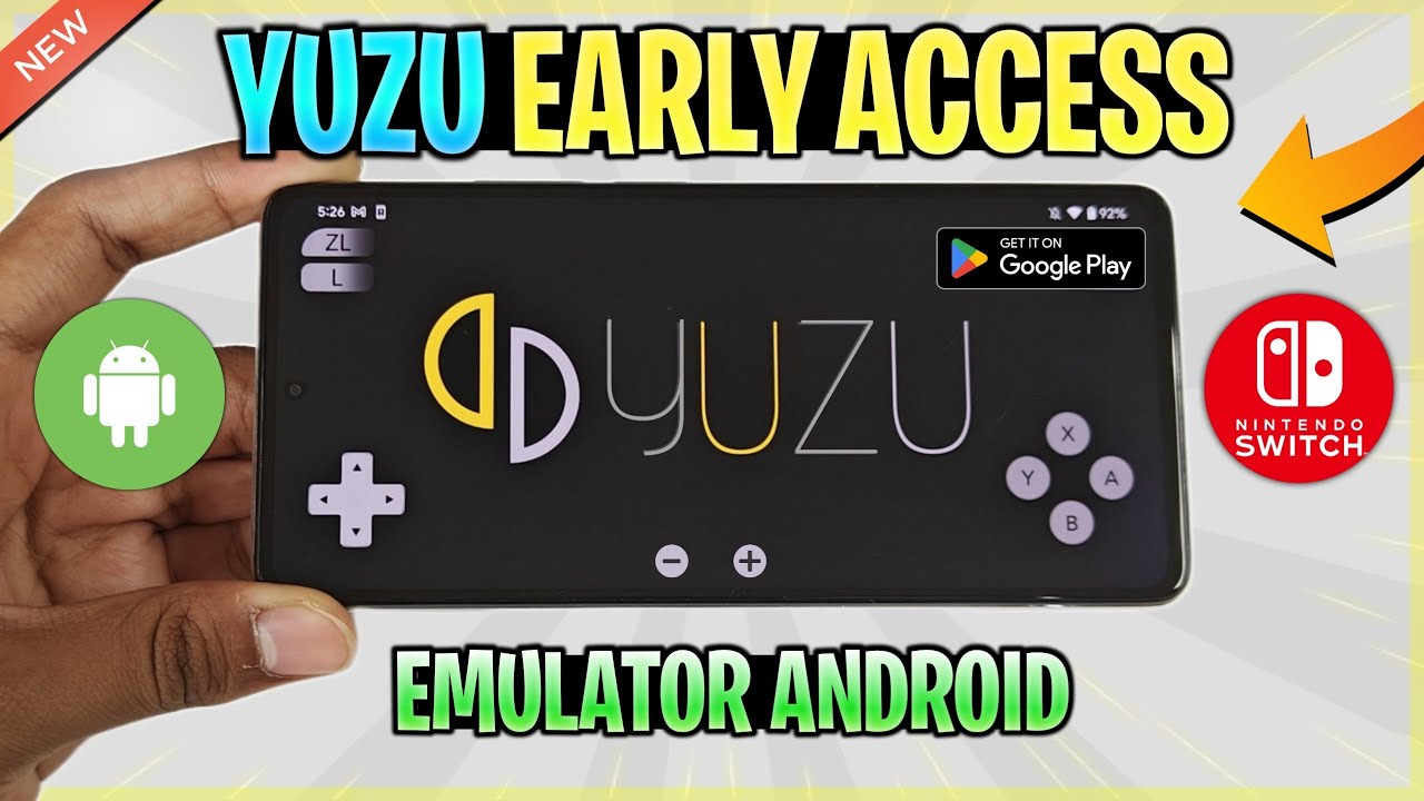 How To Setup Yuzu Emulator For Android  New Nintendo Switch Emulator +  Gameplay! 