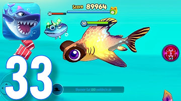 Fish Eat Fish.io - Gameplay Walkthrough Part 33 - Hammerhead Shark (ios,Android)