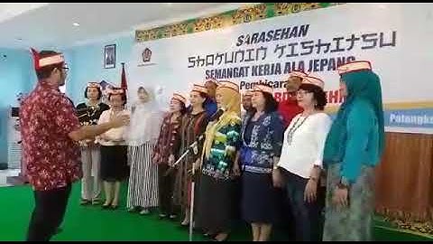 Isen Mulang, oleh Paduan Suara Perbendaharaan Kalteng