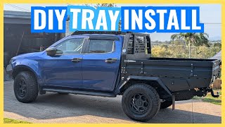 How to DIY Install Ute Tray | Part 2 Ute Tray Install | DMAX FINAL BUILD SERIES Ep2
