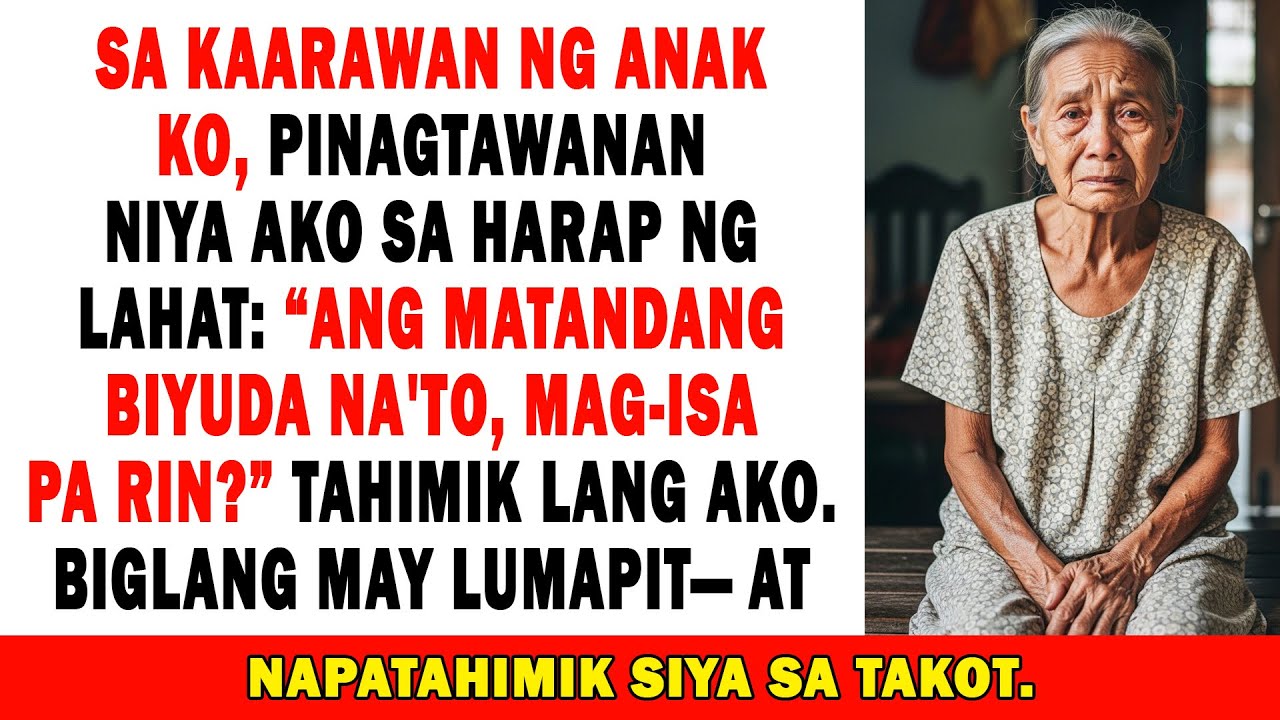 “Biyuda Ka Lang, Dapat Mag-Isa Ka!”😤 Anak Ko’y Tumawa Sa Party… Hanggang May Pumasok Na…😱