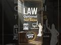 Introducing Law Optional Test Series | Vajiram and Ravi