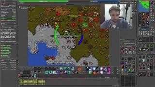 Tibia #118 - TUTORIAL (Task Chavis, Food - Oramond) - Sorcerer - #50 Flamer