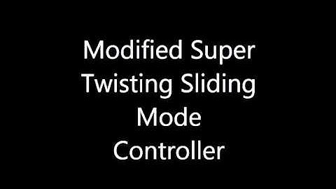 Super Twisting altitude control of an Unmanned Aircraft System, CCE 2015