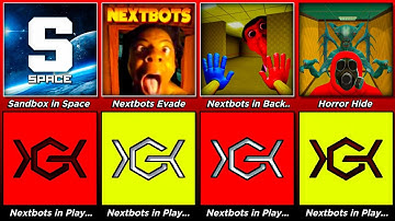 Sandbox in Space,Nextbots Evade,Nextbots in Backrooms,Horror Hide Escape | Gameplay