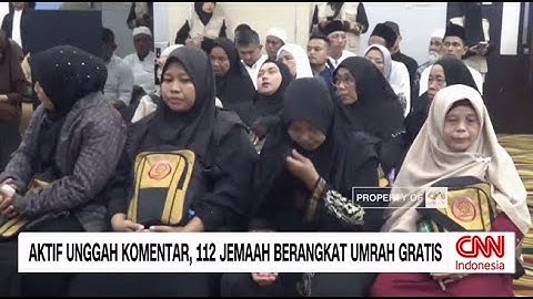 Aktif Unggah Komentar, 112 Jemaah Berangkat Umrah Gratis