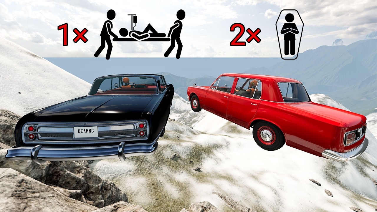 Ultra Realistic High Speed Crashes in BeamNG.drive #1 | BeamNG Velocity