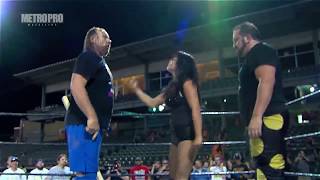 Metro Pro Wrestling - August 27, 2016 - Tommy Dreamer piledrives Lucy Mendez