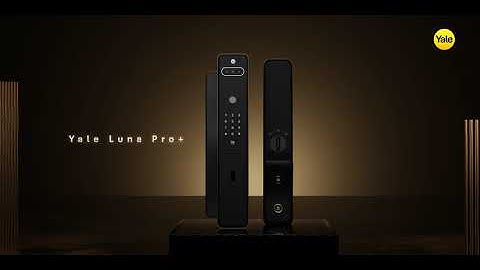 Yale Luna Pro + New Face Scan Smart Lock with Finger scan, PIN, RFID, Mobile App, Manual Key access