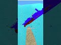 The RMS Lusitania Vs. A Tsunami Vs. A HUGE Underwater Spike! Floating Sandbox