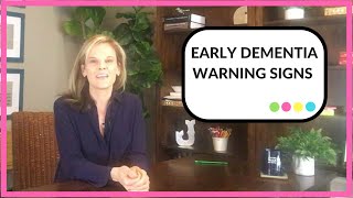 early dementia warning signs