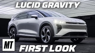 Lucid Gravity - Luxurious Electric SUV for under $80,000? | First Look