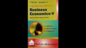TYBCOM SEMESTER 5 | BUSINESS ECONOMICS MANAN PRAKASHAN NOTES #tybcom