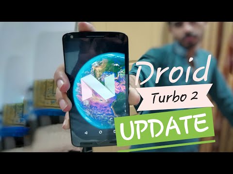 Droid Turbo 2 Update - Android 7 Nougat कैसे स्थापित करें?