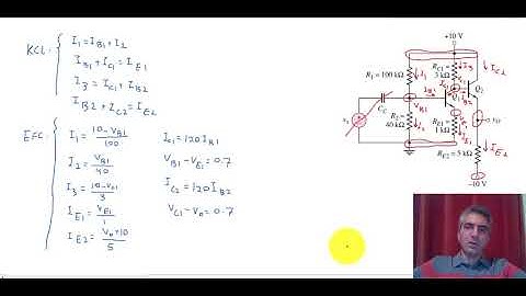 DC Analysis in BJT Amplifiers