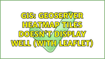 GIS: geoserver heatmap tiles doesn