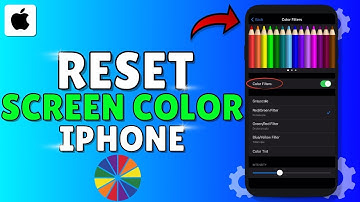 How To RESET IPHONE SCREEN COLOR | RESET DISPLAY COLOR (EASY)
