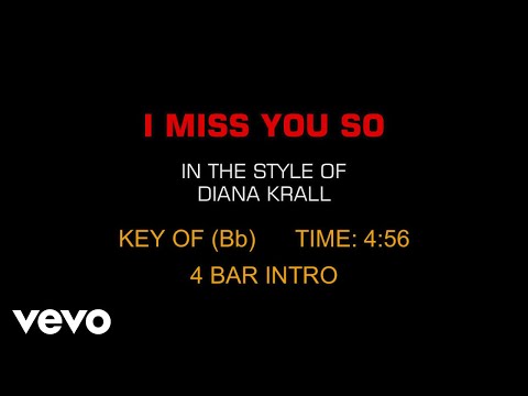 I Miss You So