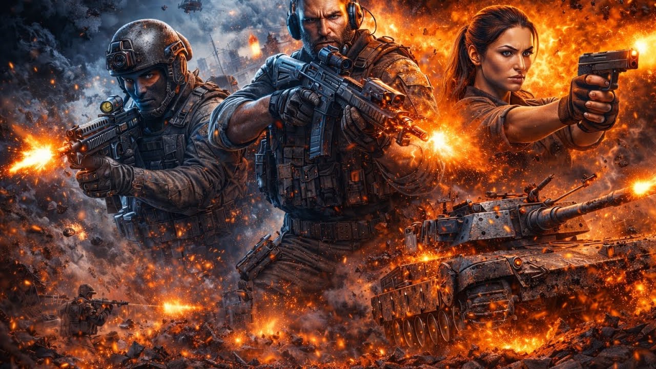 Играю в Delta Force 