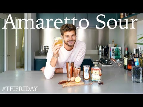 HOW TO MAKE AN AMARETTO SOUR | #TFIFRIDAY