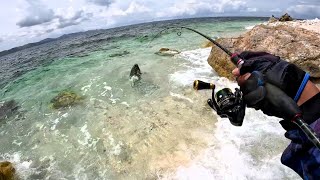 Malaking Isda nasa Maliit Lang na Isla! | Ultralight fishing