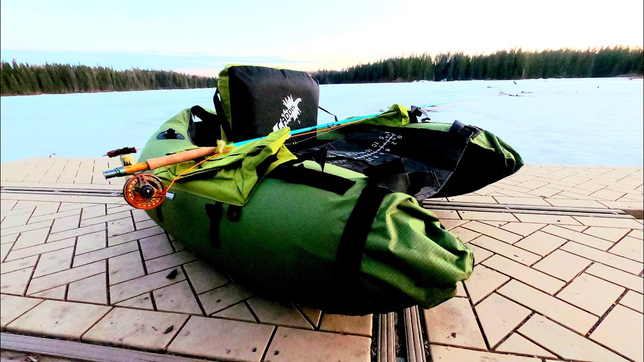 Caddis Pro 3000 float tube for Fly fishing. Unpackaging + setup. Short  review and first impressions 