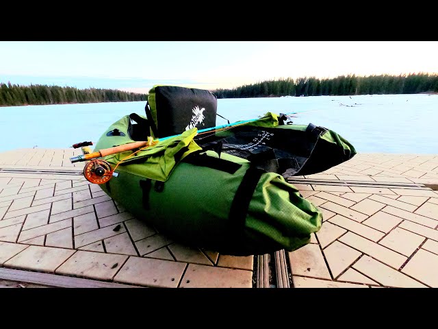 Caddis Pro 3000 float tube for Fly fishing. Unpackaging + setup. Short  review and first impressions 