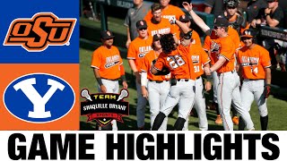 #19 Oklahoma State vs BYU Highlights | NCAA Baseball Highlights | 2024 College Baseball