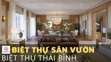 Thiết Kế Nội Thất Biệt Thự Sân Vườn Tại Thái Bình I Nội Thất Phòng Khách