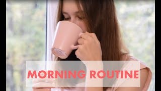 Мое утро на каникулах/My MORNING ROUTINE