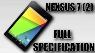 NEXSUS 7 (2) FULL SPECIFICATION  2013!!!