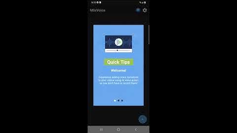 MixVoice Android - Enable required permissions before using the app