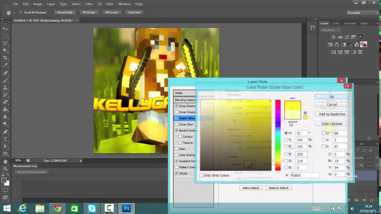 Comment Faire Un Logo Avec Pixlr Minecraft