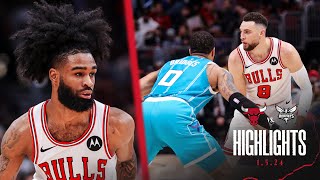 HIGHLIGHTS: Chicago Bulls beat Hornets 104-91 | Zach LaVine and Nikola Vučević return